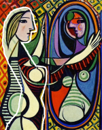 Girl before mirror - PICASSO (edited 1).png