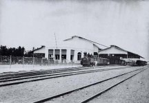 Djogdja djaman doeloe - Stasiun Tugu - 1887.jpg