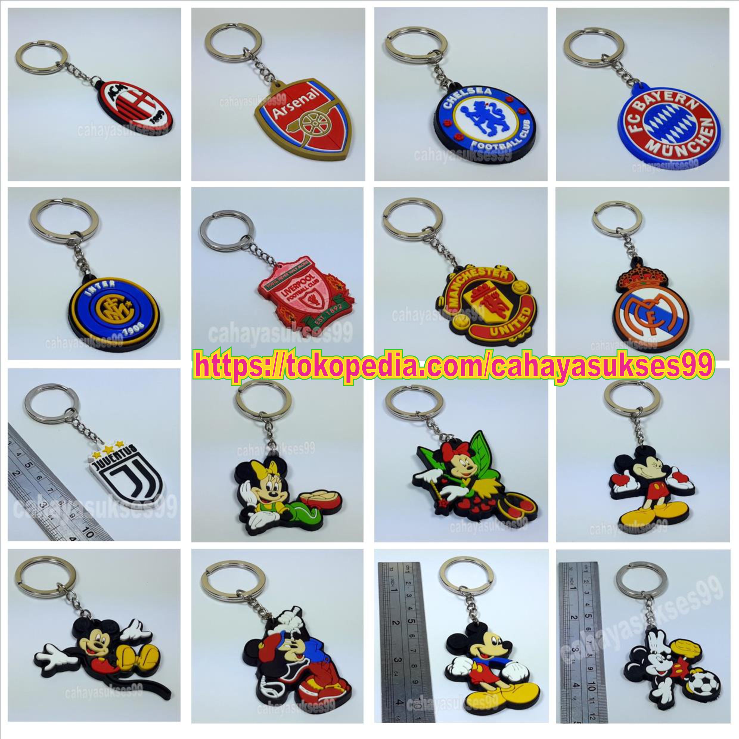 A Gantungan Kunci Karet Rubber KLUB BOLA dan MICKEY MOUSE isi 16 pic_01bb.jpg