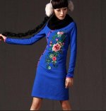 Mongolian Embroidered Dress_blue_M_IDR 235,000.jpg