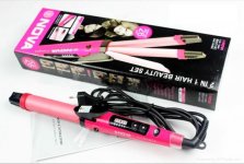 Nova 2 In 1 Hair Beauty Set Curler & Straightener murah spt Philip 1.jpg