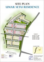 2. Dijual Rumah Minimalis Umar Setu Residence 081212305141-site plan2.jpg