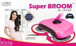Super Broom Xtra Bolde Terbaru Sapu otomatis Tanpa Listrik Pink.jpg