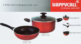 Panci Set Happycall Cookware Set Korea Isi 3 Pcs Box.png