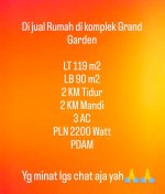 Rumah Dijual di Grand Garden Kalidoni Palembang Dekat Super Indo Basilica, Pasar Siak Sekojo, ...jpg