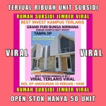 Jual Rumah Subsidi di Jember Jawa Timur Dekat UNEJ Universitas Jember, Rumah Subsidi Dekat Pol...jpg