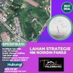 Jual Tanah di Jalan Noerdin Pandji Palembang Dekat Pasar Sukawinatan, Stasiun LRT Asrama Haji,...jpg